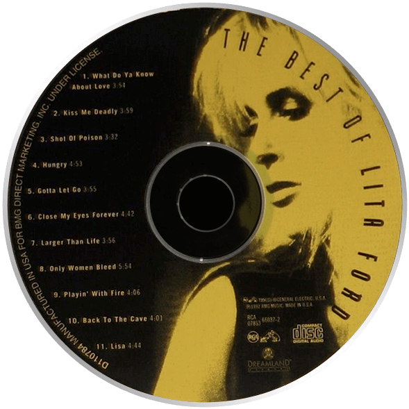 The Best Of Lita Ford CD