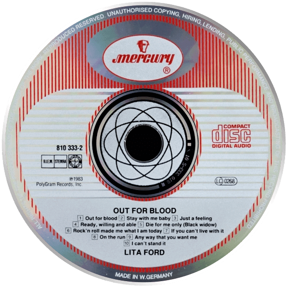 Out For Blood CD