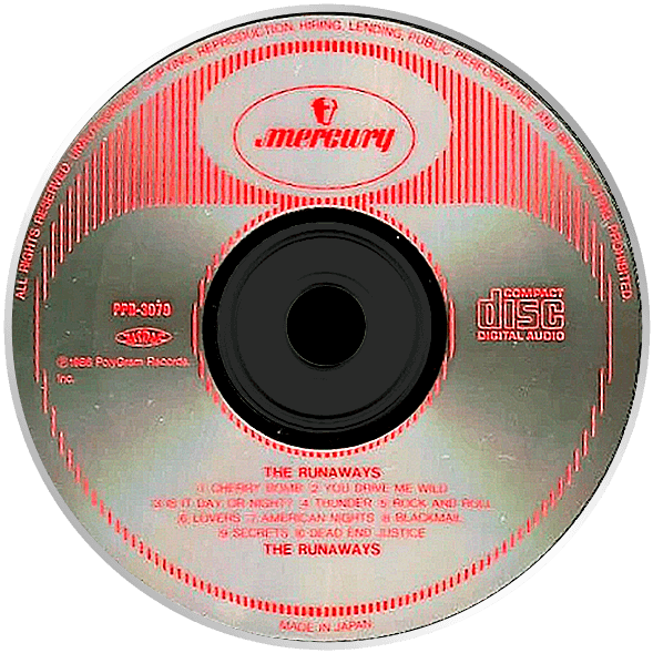 The Runaways CD