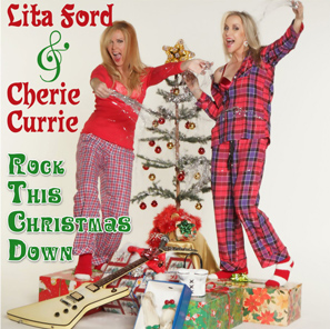Lita Ford & Cherie Currie - Rock This Christmas Down Album Cover