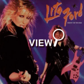 Image of Lita Ford - Dancin' On The Edge Album Cover