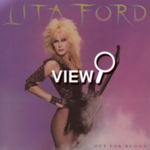 Image of Lita Ford - Out For Blood Album Cover