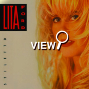 Image of Lita Ford - Stiletto Album Cover