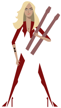 Little Lita with Guitars